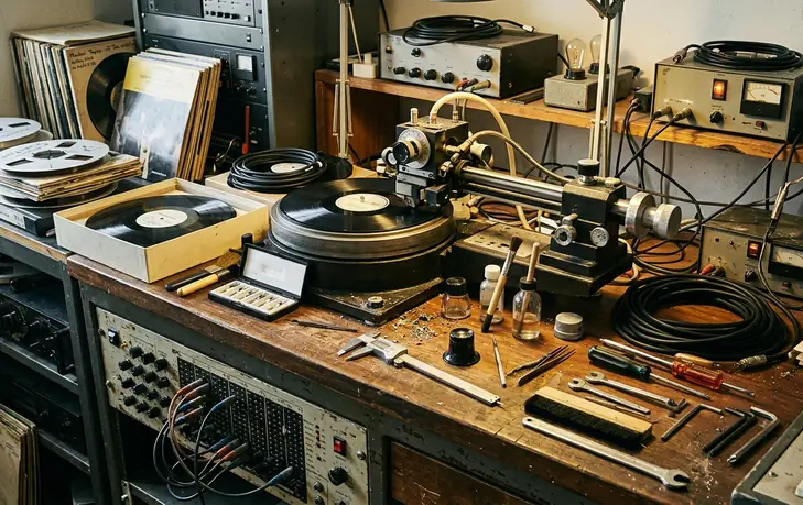 Image showing disc mastering