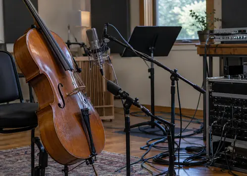 Image showing string session